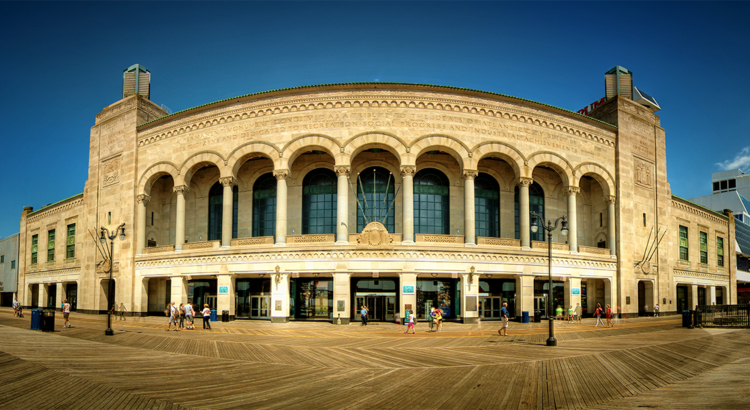 USA Atlantic City Boardwalk Hall Foto Tour AC